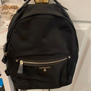 Black Michael Kors Backpack